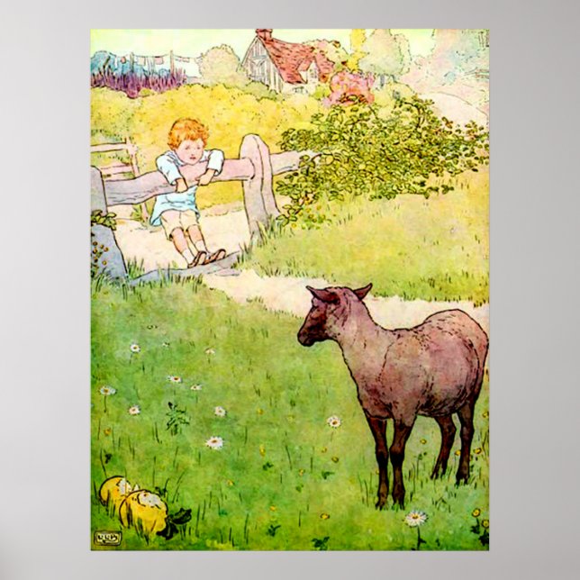 Baa Baa Black Sheep Poster (Framsidan)