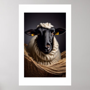 Baa Black Sheep Poster