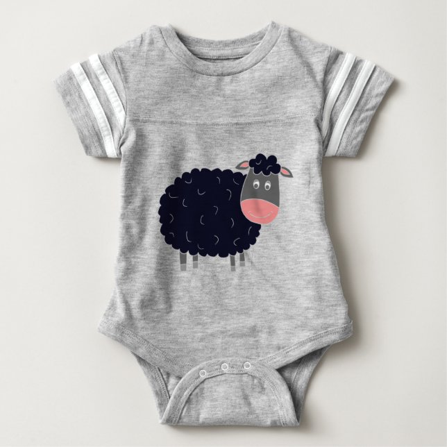 Baa Black Sheep Tee (Framsida)