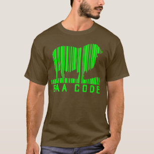 Baa Code Barcode Sheep Lamb Farm Farmer T Shirt