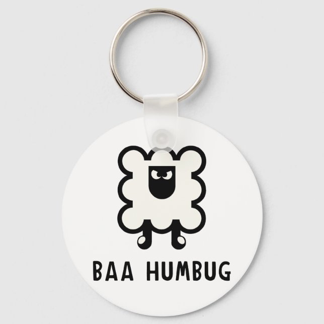 Baa Humbug Nyckelring (Framsida)