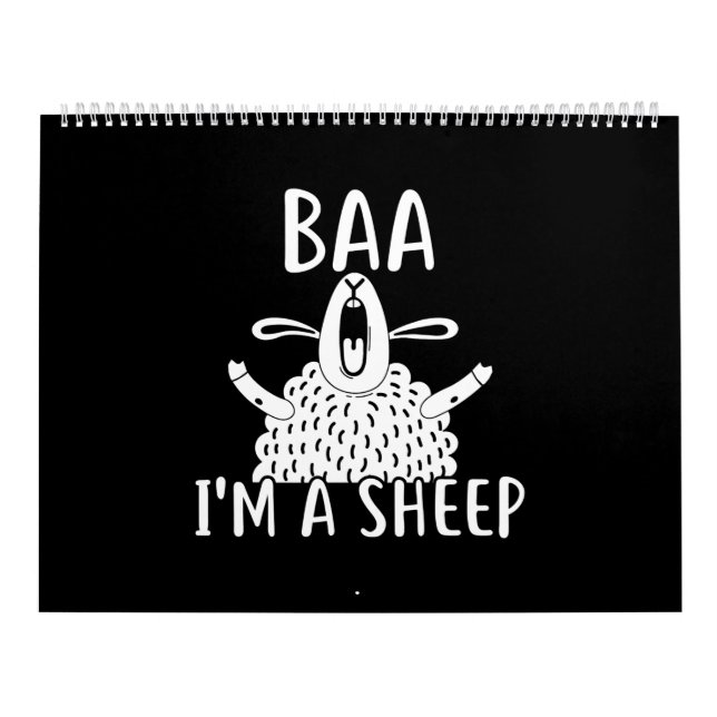 Baa I är ett får | Fårägare närvarande Kalender (Omslag)
