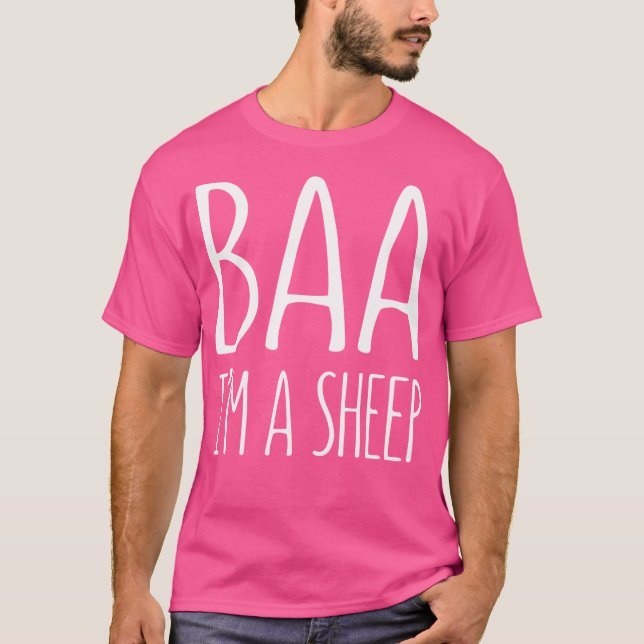 Baa I är ett får T Shirt (Framsida)