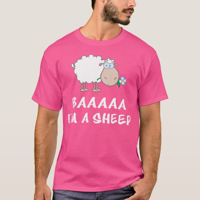 Baa I'M A Sheep T Shirt (Framsida)