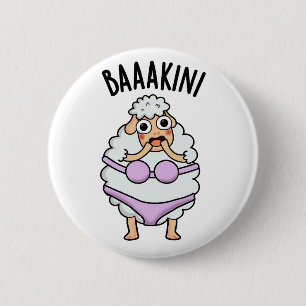 Baa-kini Funny Bikini Pun Knapp