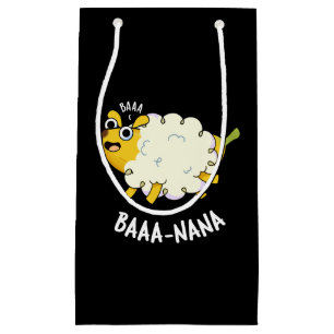 Baa-nana Funny Banana Puns Mörk BG