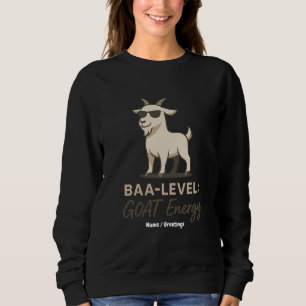 Baa-nivå: KO Energy Roligt Coolt Geting Skämt T Shirt