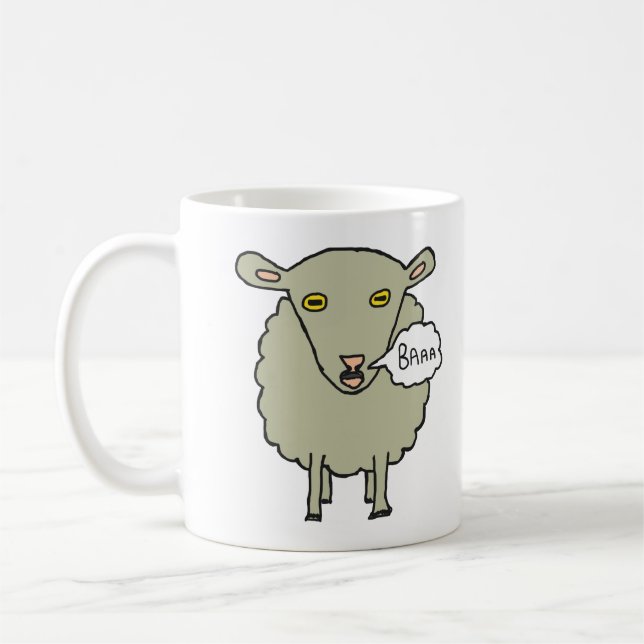 Baa Sheep Kaffemugg (Vänster)