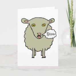 Baa Sheep Kort