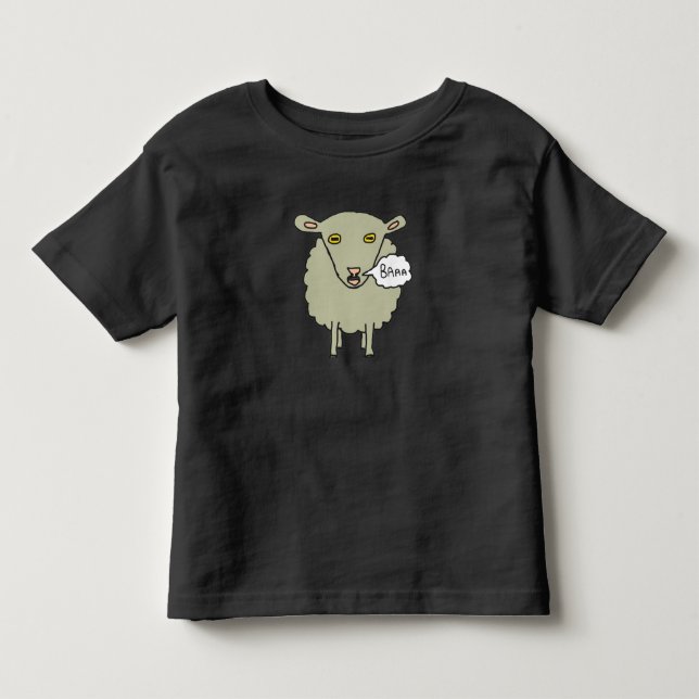 Baa Sheep T Shirt (Framsida)