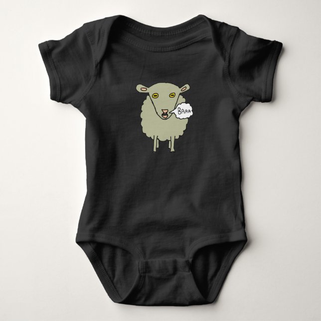 Baa Sheep T Shirt (Framsida)
