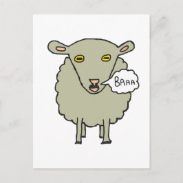 Baa Sheep Vykort