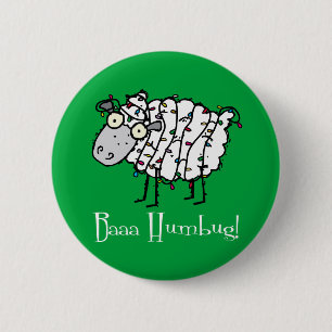 Baaa Bah Humbug Funny jul Knapp
