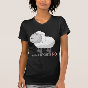 Baaa betyder INTE! Tee