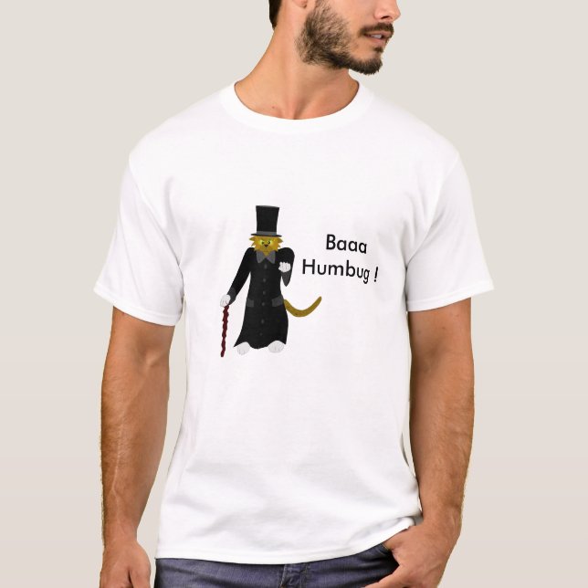 Baaa Humbug! Tee Shirt (Framsida)