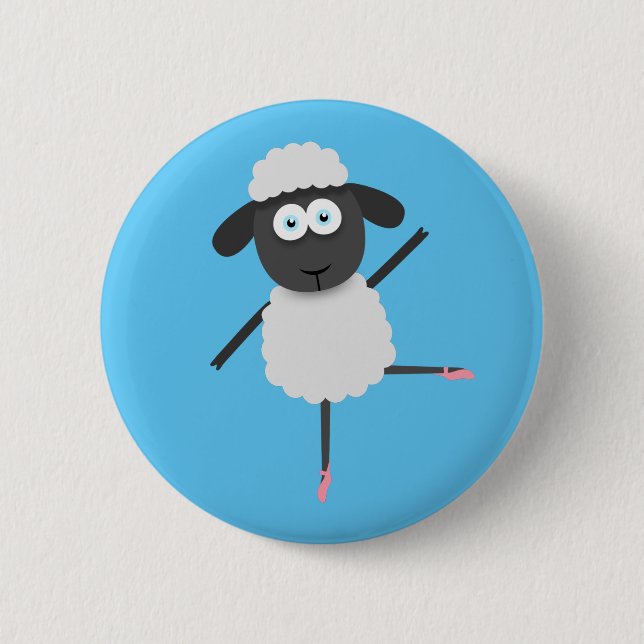 Baaa llerina knapp (Framsida)