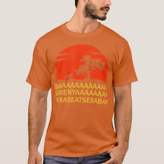 BAAA SOWENYAAA Afrikas Kung Lejona T Shirt