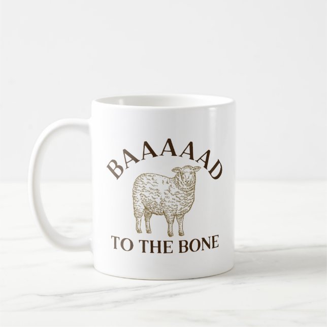 Baaad till benet kaffemugg (Vänster)