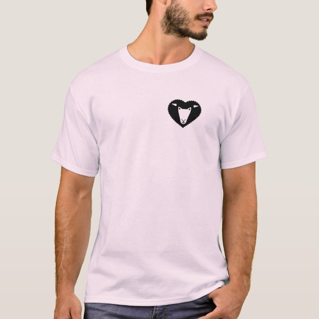 BAAHS Heart T Shirt (Framsida)