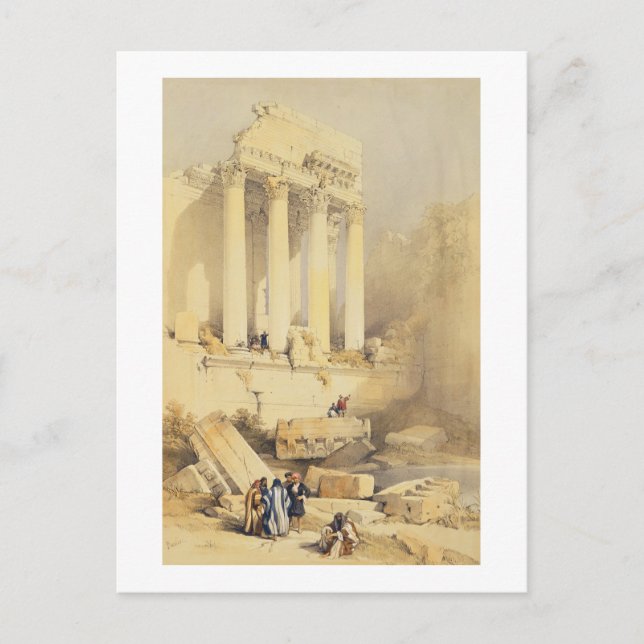 Baalbec, tallrik 79 från volym II av "Heliga Land Vykort (Framsida)