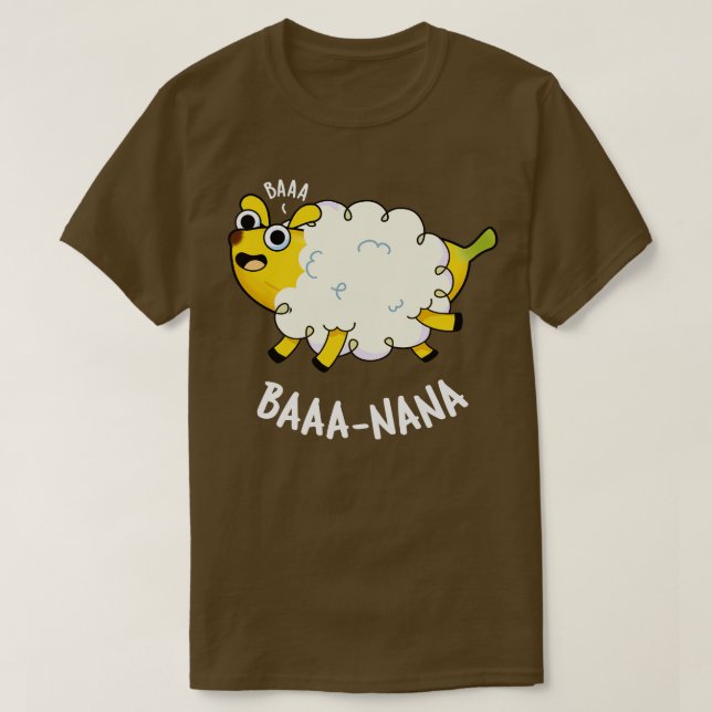 Baanana Funny Banana Puns 3 T Shirt (Design framsida)