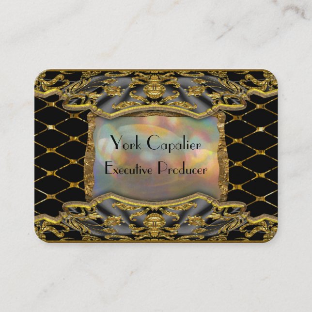 Baarnetscue utöva elegant professionell visitkort (Framsida)