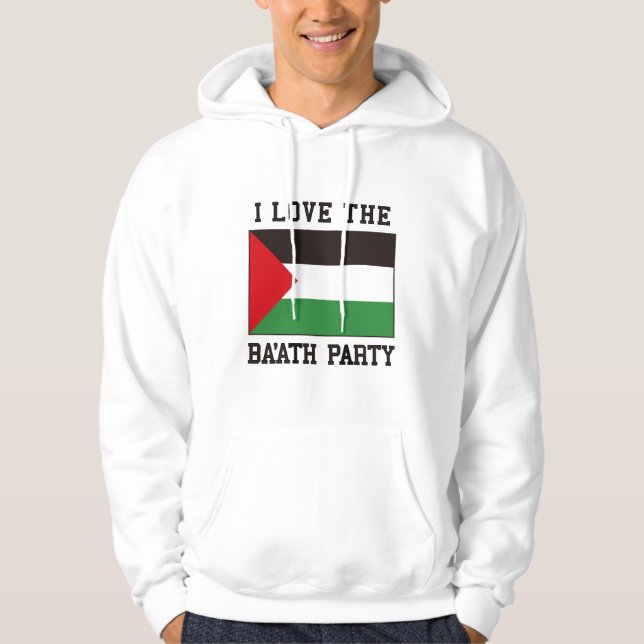 Ba'ath partyflagga hoodie (Framsida)