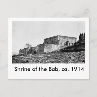 Bab:s Shrine, ca. 1914 Vykort