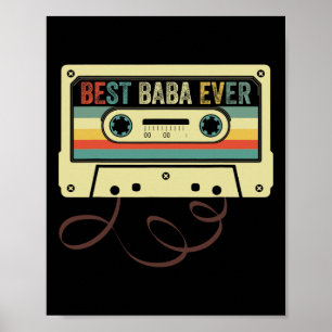 Baba Aldripa Grandpa Fars dag Fanny Pappa Poster