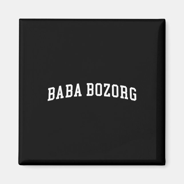 Baba Bozorg  Magnet (Framsidan)
