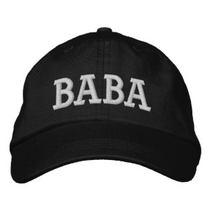 BABA Broderad mössa Keps
