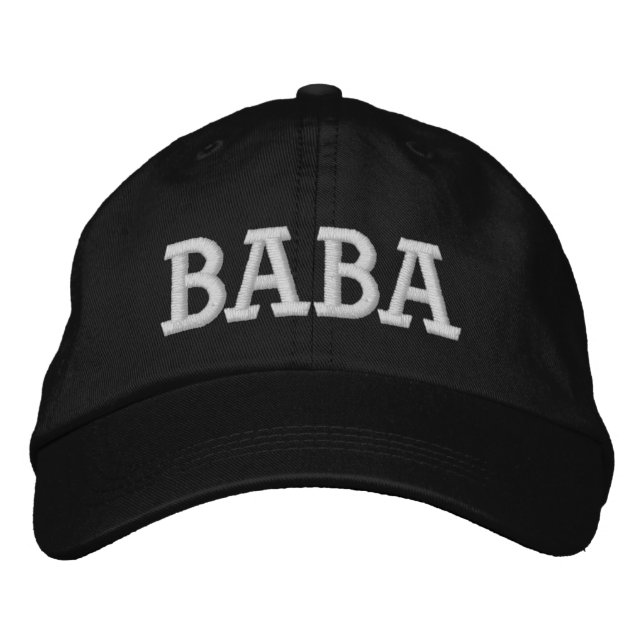 BABA Broderad mössa Keps (Framsida)