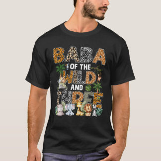 Baba från Vild 3 Zoo 3Rd Birthday Safari Jun T Shirt