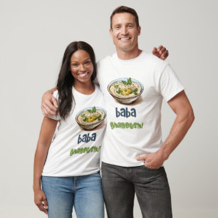 Baba Ganoush Eggplant ب ا ب ا غ ن و öppningsåret T Shirt
