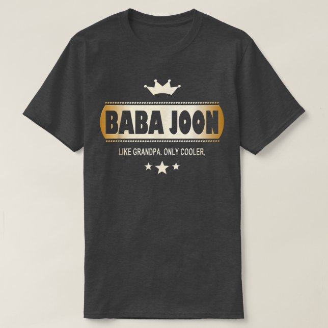 Baba Joon Like Grandpa Only Cooler Tee in Persian  (Design framsida)