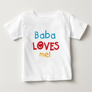 Baba Kärlek Me T-shirts och gåvor