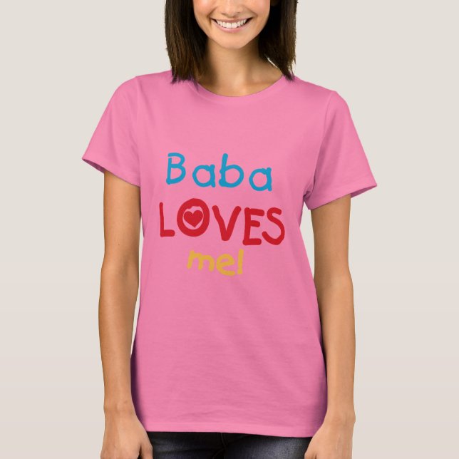 Baba Kärlek Me T-shirts och gåvor (Framsida)