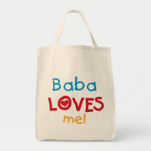 Baba Kärlek Me T-shirts och gåvor Tygkasse