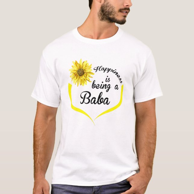 Baba presenter är en Baba. T Shirt (Framsida)