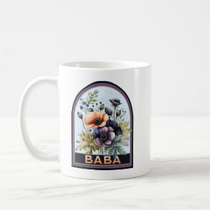 Baba Vintage Blommigt farmor Kaffemugg