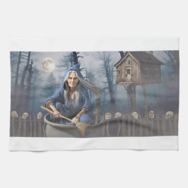 Baba Yaga Kitchen Towel Kökshandduk