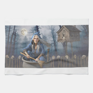 Baba Yaga Kitchen Towel Kökshandduk
