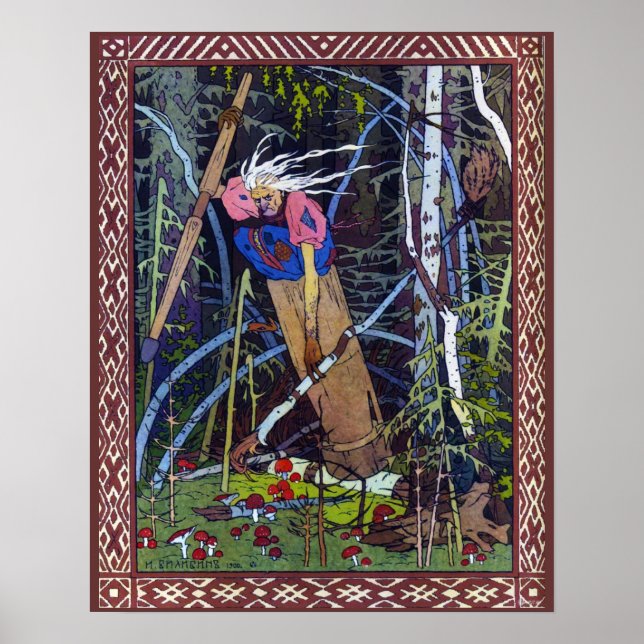 Baba Yaga Poster (Framsidan)
