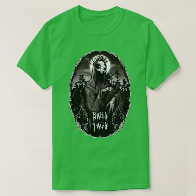 Baba Yaga T Shirt (Design framsida)