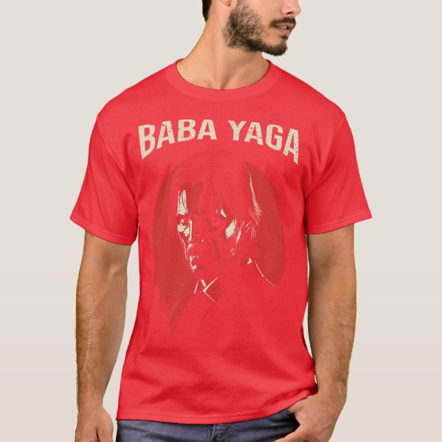 Baba Yaga T Shirt (Framsida)
