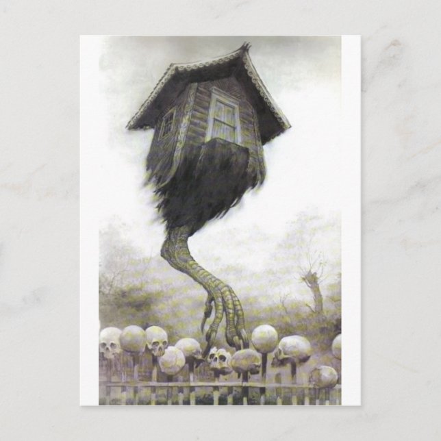 Baba Yaga Vykort (Framsida)