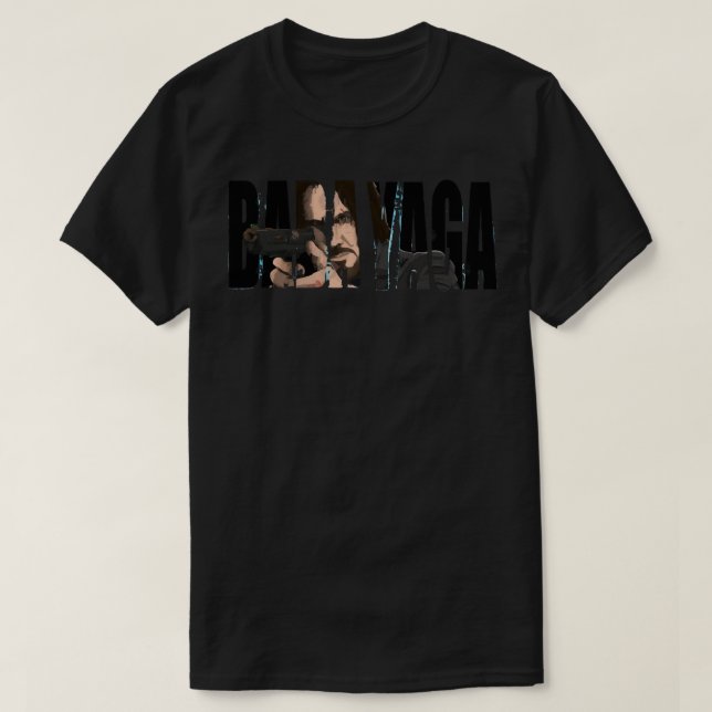 Baba Yaga Wick T Shirt (Design framsida)
