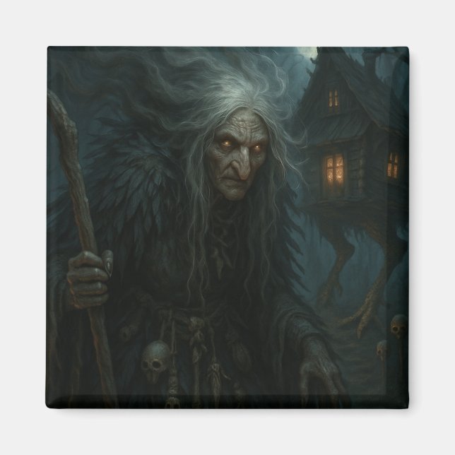 Baba Yaga's Enchanted Forest Magnet (Framsidan)