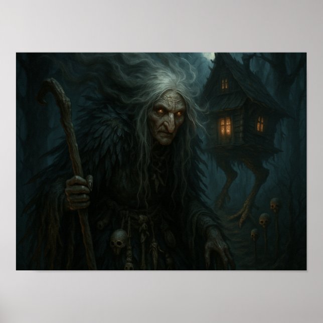 Baba Yaga's Enchanted Forest Poster (Framsidan)