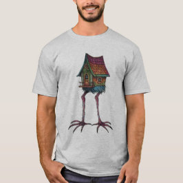 Baba Yaga's Hut Shirt, från Slavic Folklore T Shirt